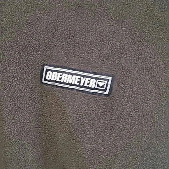 Obermeyer Boulder Fleece Pullover  - UNISEX Boys XL or Ladies M/L - Olive Green - Picture 2 of 8